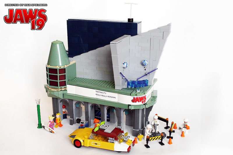 Illustration for article titled Hill Valley, 2015 AD, in LEGO form